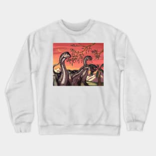 Dinosaurs at Dusk Crewneck Sweatshirt